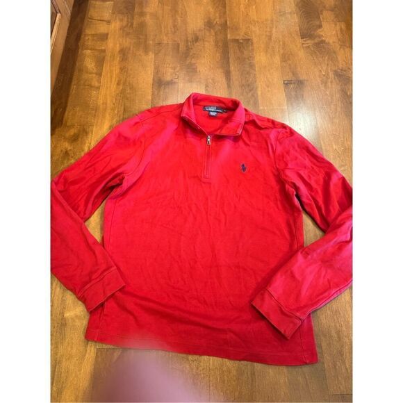 Men’s Polo Ralph Lauren men’s quarter zip sweatshirt, size medium - Picture 1 of 4